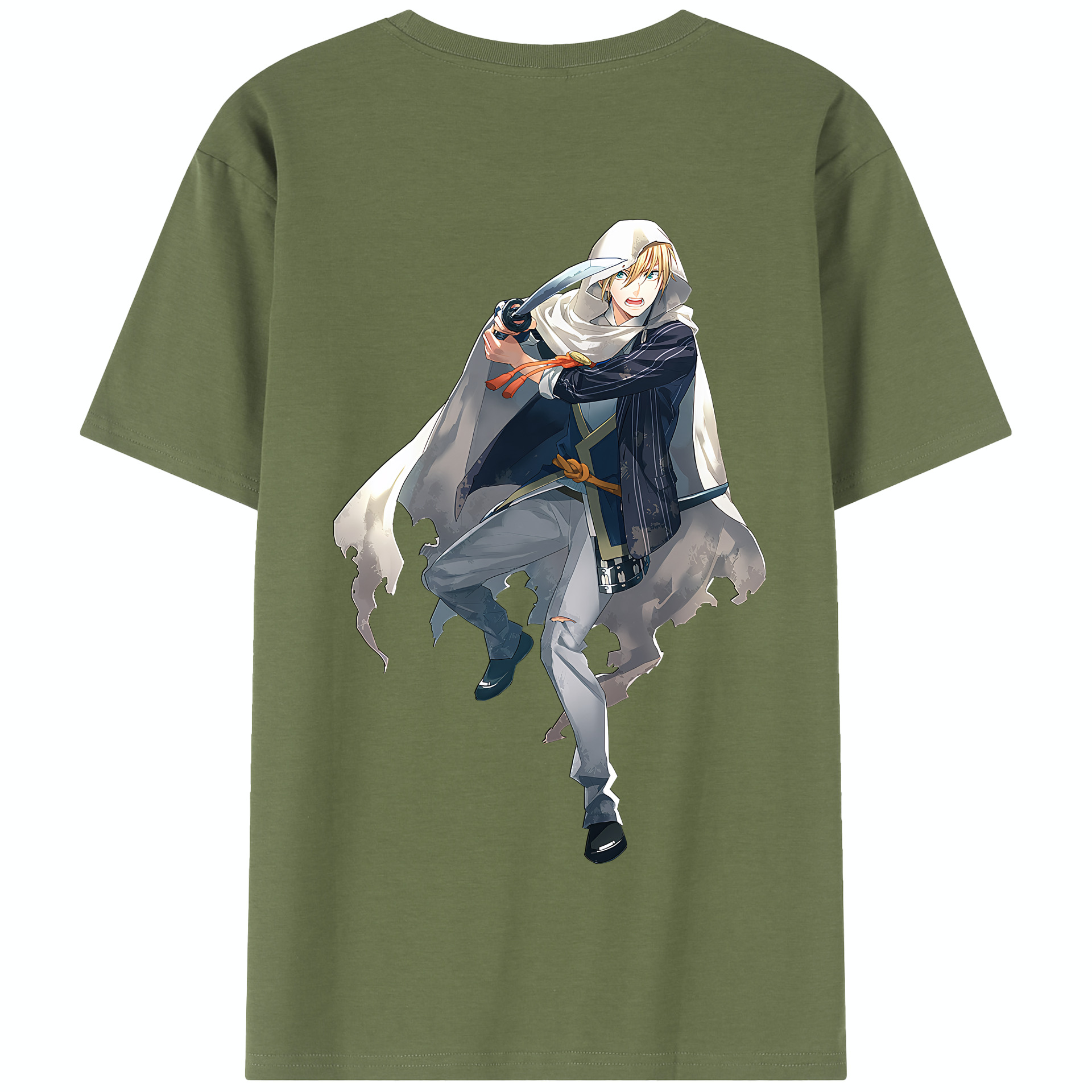 （画像用） 刀剣乱舞 Touken Ranbu 綿100％半袖Tシャツ（背面プリント）